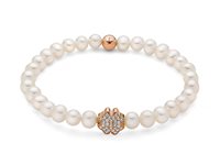 Bracciale Miluna Donna Giochi di perle in Argento Perla PBR3501R-TPZ